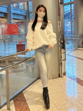 rimikaさん（レディース・157cm）の冬コーディネート