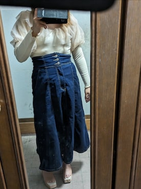 「one after another NICE CLAUP（ワンアフターアナザーナイスクラップ）のアイテム（Sandals、ベージュ系）」を使った、noakansuke2719さん（レディース・160cm）の春コーディネート