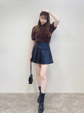 「INGNI（イング）のアイテム」を使った、kataokaさん（レディース・162cm）の秋コーディネート