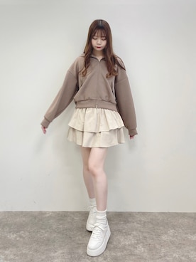 kataokaさん（レディース・162cm）の秋コーディネート