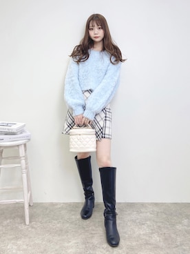 「INGNI（イング）のアイテム」を使った、kataokaさん（レディース・162cm）の秋コーディネート