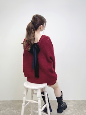 「アイテム（チュニック）」を使った、kataokaさん（レディース・162cm）の秋コーディネート