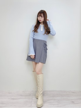 kataokaさん（レディース・162cm）の冬コーディネート