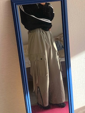 「ASTRONOMY（アストロノミー）のアイテム（スウェット）」を使った、shu→さん（メンズ・180cm）の冬コーディネート