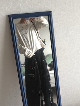 「TRIPP nyc（トリップニューヨークシティ）のアイテム」を使った、shu→さん（メンズ・180cm）の春コーディネート