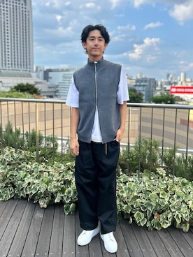 makoさん（骨格ウェーブ・メンズ・180cm）の秋コーディネート