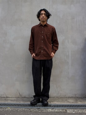 makoさん（メンズ・180cm）の冬コーディネート