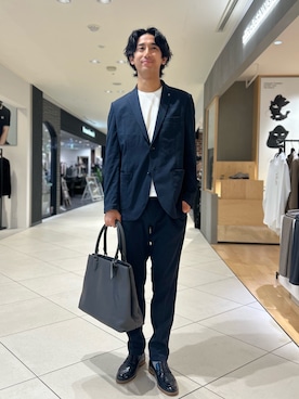 makoさん（骨格ウェーブ・メンズ・180cm）の秋コーディネート