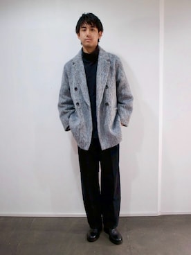 makoさん（メンズ・180cm）の冬コーディネート