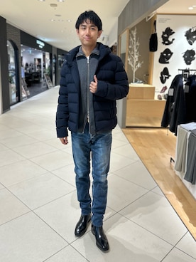 makoさん（メンズ・180cm）の冬コーディネート