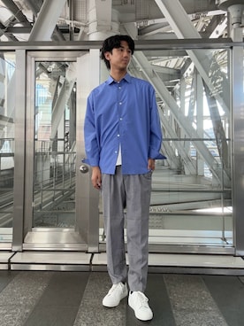 makoさん（骨格ウェーブ・メンズ・180cm）の夏コーディネート