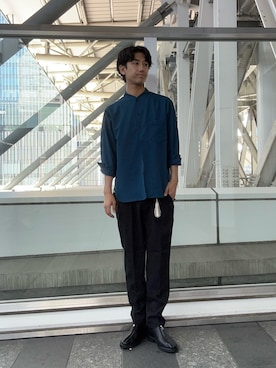 「アイテム（財布/小物）」を使った、makoさん（メンズ・180cm）の夏コーディネート