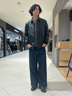 makoさん（メンズ・180cm）の冬コーディネート