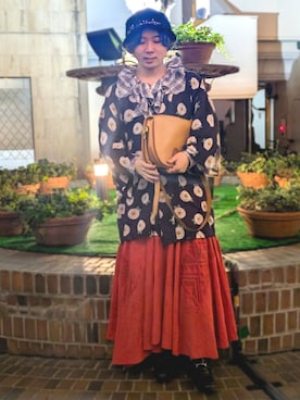 「Handmade（ハンドメイド）のアイテム」を使った、新等啓輔(Nitto Keisuke)さん（メンズ・166cm）の春コーディネート