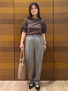 MINさん(レディース・155cm)の秋コーディネート