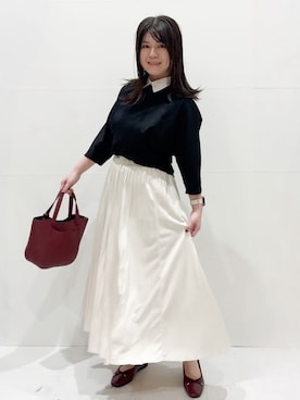 MINさん（レディース・154cm）の秋コーディネート