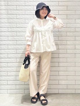 MINさん（レディース・155cm）の春コーディネート