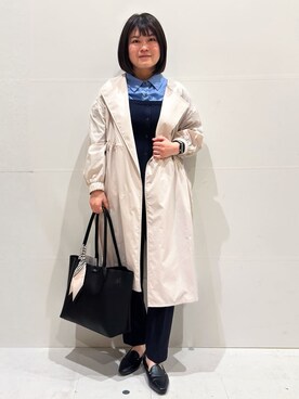 「index（インデックス）のアイテム（バッグ）」を使った、MINさん（レディース・155cm）の春コーディネート