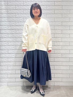 MINさん（レディース・155cm）の春コーディネート