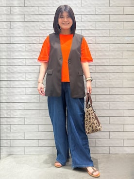 MINさん（レディース・155cm）の夏コーディネート