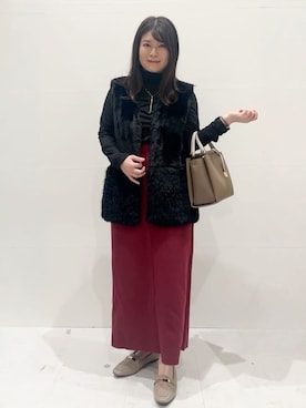 MINさん(レディース・154cm)の秋コーディネート