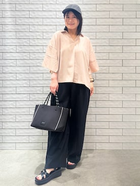 MINさん(レディース・155cm)の夏コーディネート
