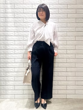 「index（インデックス）のアイテム（バッグ）」を使った、MINさん（レディース・155cm）の春コーディネート
