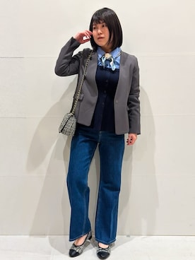 「index（インデックス）のアイテム（バッグ）」を使った、MINさん（レディース・155cm）の春コーディネート