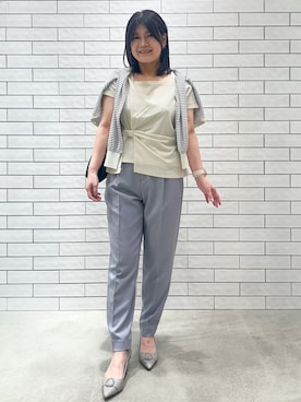 MINさん(レディース・155cm)の夏コーディネート