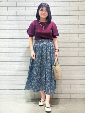 MINさん(レディース・155cm)の夏コーディネート