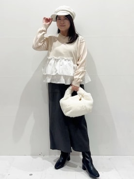 MINさん(レディース・155cm)の秋コーディネート