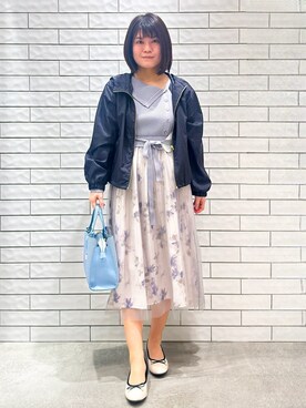 MINさん(レディース・155cm)の春コーディネート