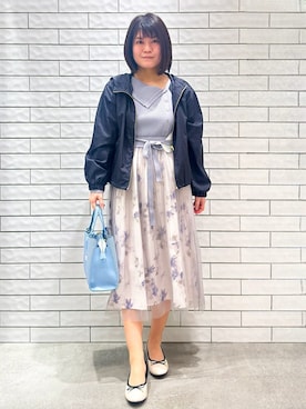 「index（インデックス）のアイテム（バッグ）」を使った、MINさん（レディース・155cm）の春コーディネート