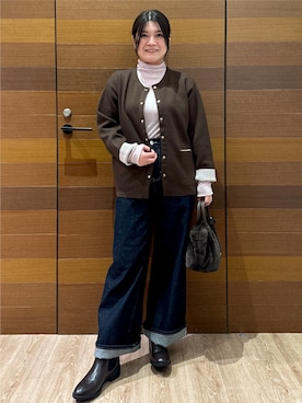 MINさん(レディース・155cm)の秋コーディネート