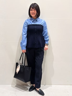 「index（インデックス）のアイテム（バッグ）」を使った、MINさん（レディース・155cm）の春コーディネート