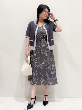 MINさん(レディース・154cm)の夏コーディネート