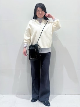 MINさん（レディース・155cm）の冬コーディネート
