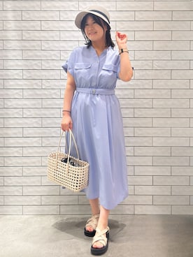 MINさん(レディース・155cm)の夏コーディネート