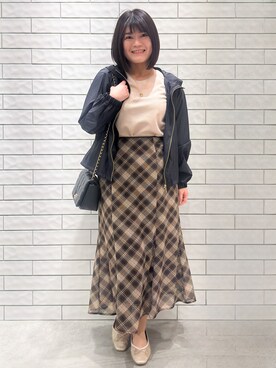 MINさん(レディース・155cm)の春コーディネート