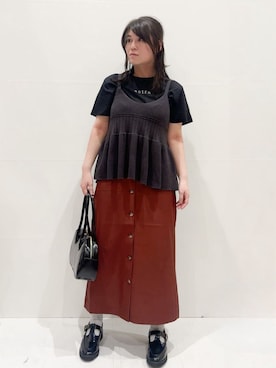 MINさん(レディース・154cm)の夏コーディネート