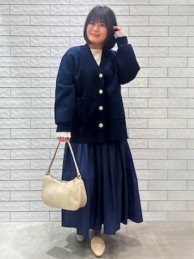 MINさん（レディース・155cm）の春コーディネート