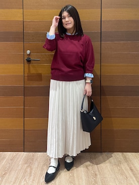 MINさん(レディース・155cm)の秋コーディネート