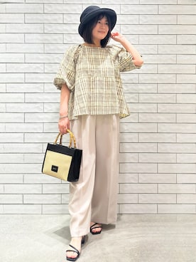 MINさん(レディース・155cm)の春コーディネート