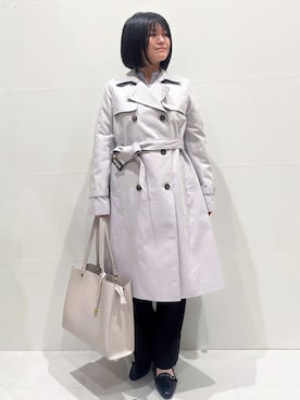 「index（インデックス）のアイテム（バッグ）」を使った、MINさん（レディース・155cm）の春コーディネート