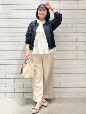 MINさん(レディース・155cm)の春コーディネート