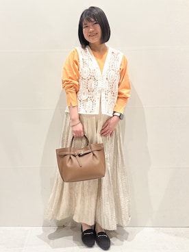 MINさん(レディース・155cm)の春コーディネート