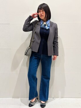 MINさん(レディース・155cm)の春コーディネート