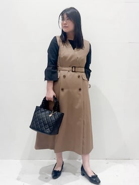 MINさん(レディース・154cm)の秋コーディネート