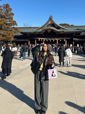 「GAP（ギャップ）のアイテム（トップス）」を使った、azusa 🍋さん（レディース・161cm）の春コーディネート