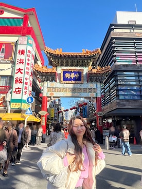 「LAC-VERT（ラック・ヴェール）のアイテム」を使った、azusa 🍋さん（レディース・161cm）の冬コーディネート